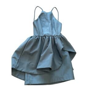 CAMEO Blue Gray Party Dress XS
